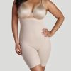 Naomi & Nicole Naomi & Nicole Unbelievable Comfort Plus Size High Waist Long Leg Warm Beige Best