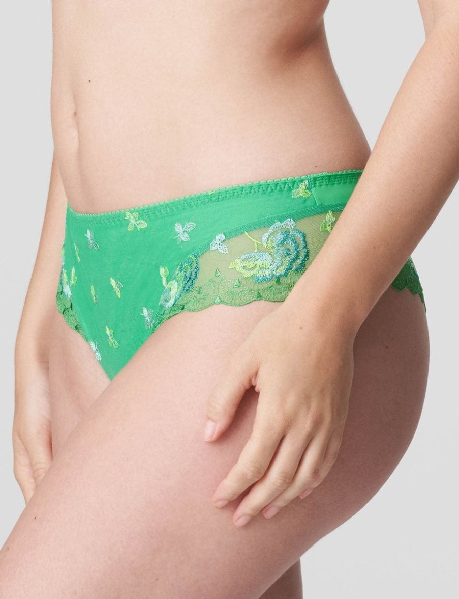 Prima Donna Prima Donna Palace Garden Luxury Thong Lush Green Wholesale