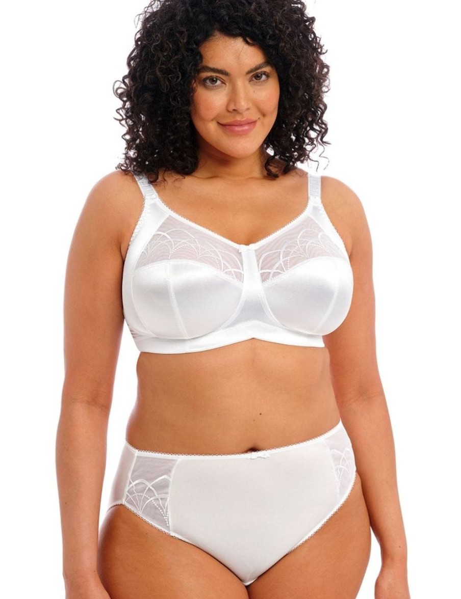 Elomi Elomi Cate Wirefree Bra White New