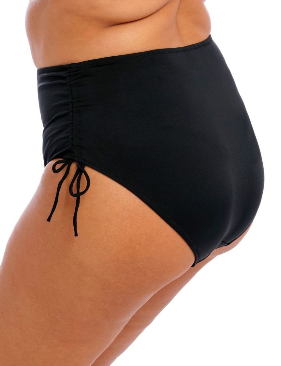 Elomi Elomi Plain Sailing Adjustable Bikini Brief Black New