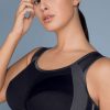 Anita Anita Extreme Control Plus Sports Bra Black/Anthracite Clearance