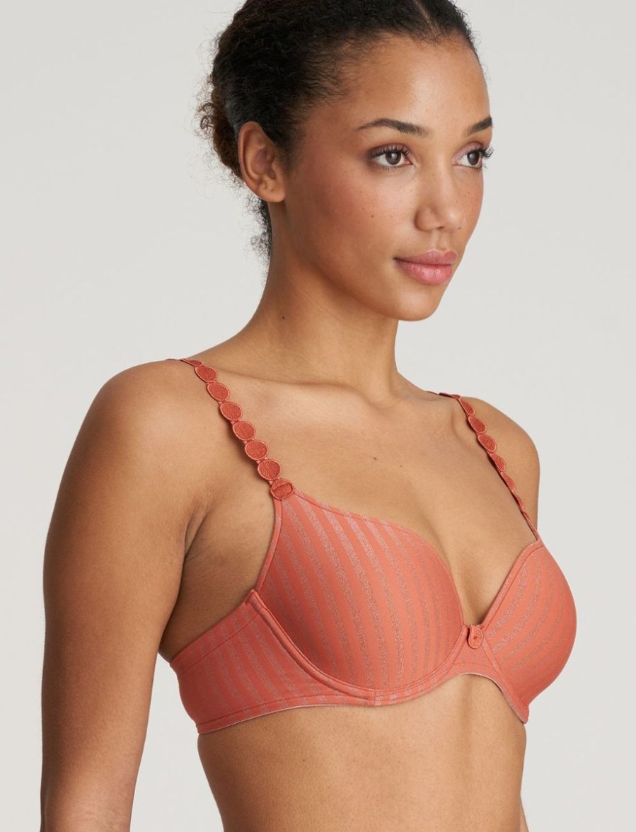 Marie Jo Marie Jo Laventure Tom Padded Heart Shape Bra Salted Caramel Clearance