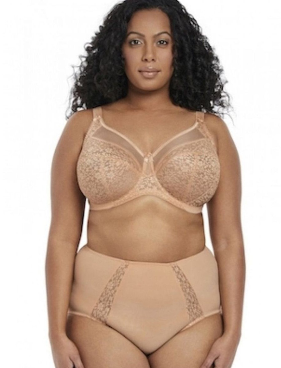 Goddess Goddess Adelaide Banded Underwired Bra Sand Hot