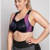 Ulla Ulla Sydney Underwire Sports Bra Navy Pink New