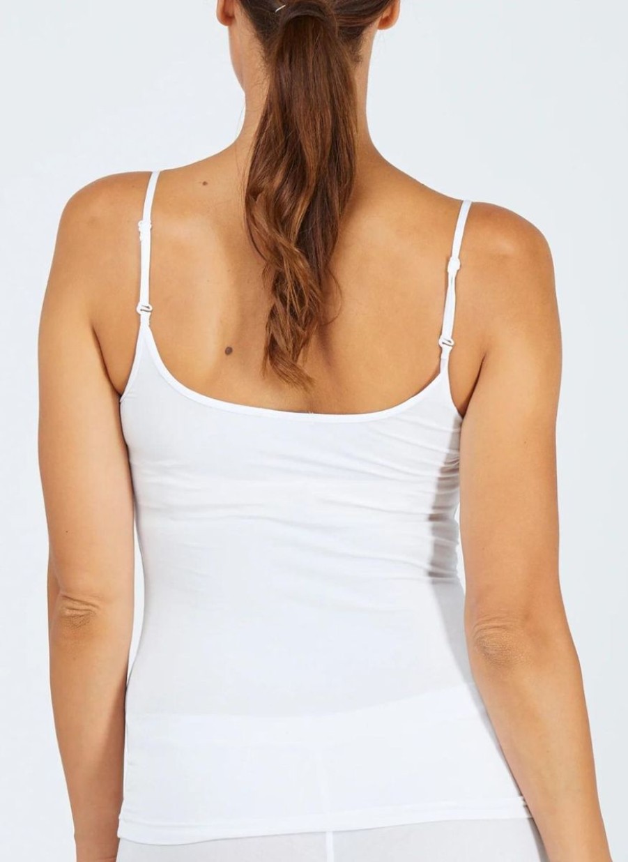 Tani Tani String Singlet White Hot