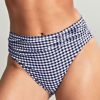 Panache Panache Gingham Midi Brief Navy Gingham Hot