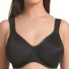 Rosa Faia Rosa Faia Twin Firm Bra Black New