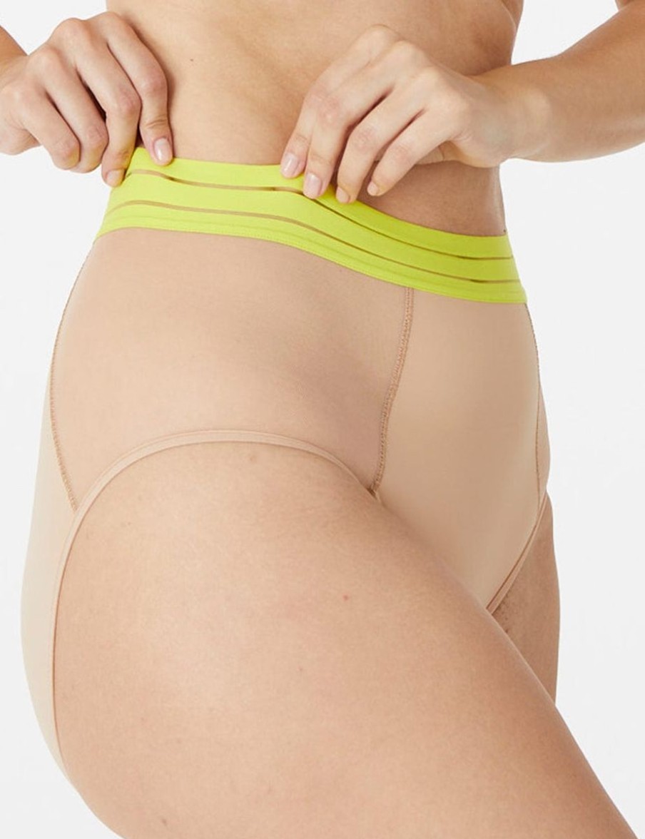 Maison Lejaby Maison Lejaby Nufit Fluo High Waisted Brief Sunny Skin Online