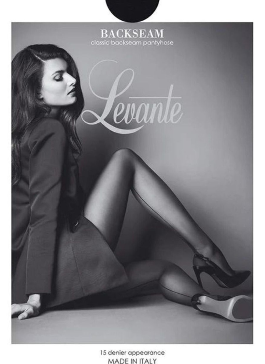 Levante Levante Backseam Pantyhose 15 Denier Nero Online