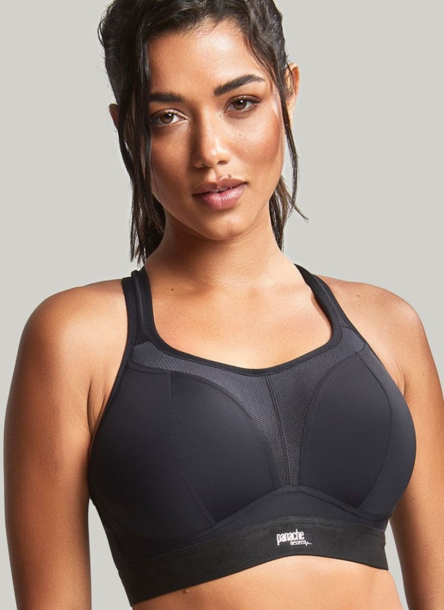 Panache Panache Non Wired Sports Bra Black Best