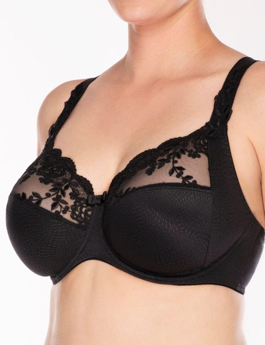 Ulla Ulla Ella Underwired Bra Black New