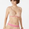 Maison Lejaby Maison Lejaby Nufit Fluo 3P Underwired Bra Pink Skin Wholesale