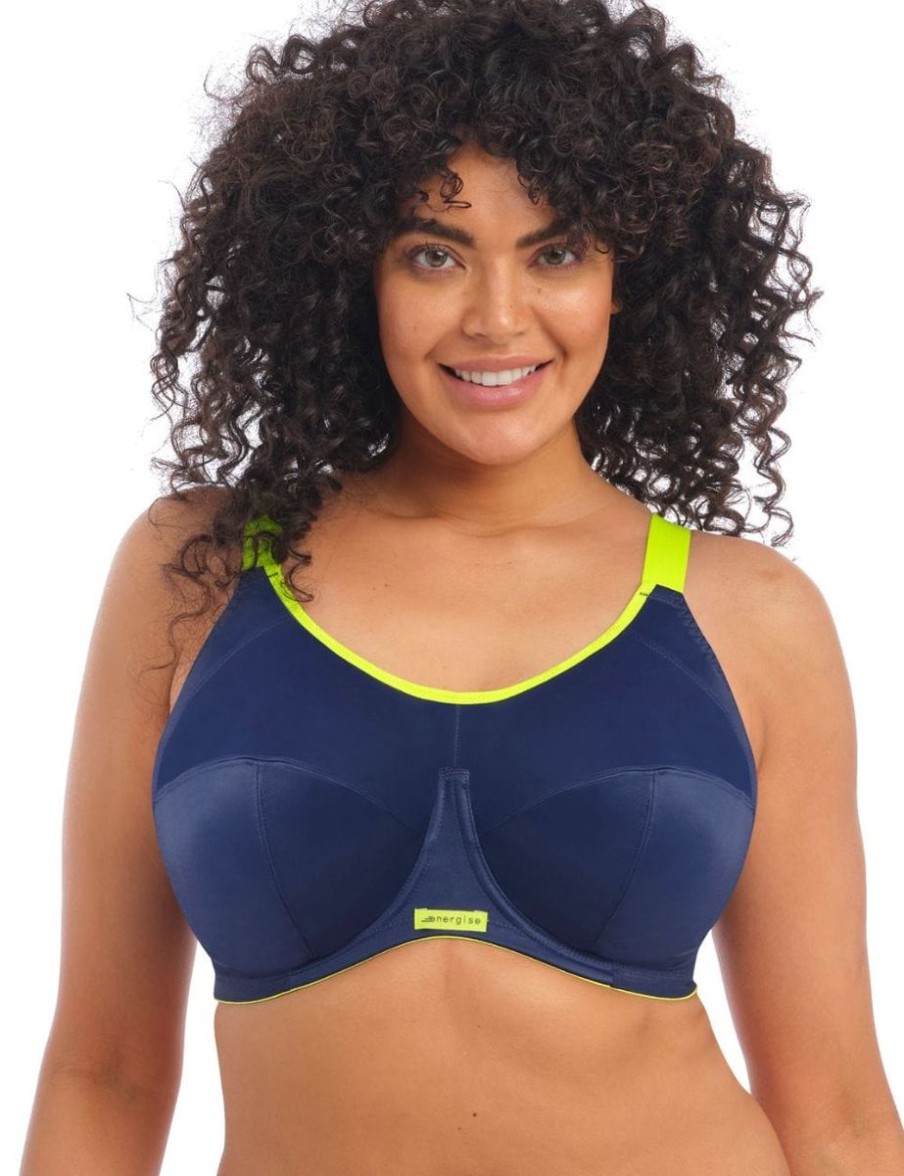 Elomi Elomi Energise Multiway Sports Bra Navy Wholesale