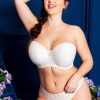 Curvy Kate Curvy Kate Luxe Strapless Bra Ivory New