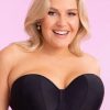 Curvy Kate Curvy Kate Luxe Strapless Bra Jet Black Clearance