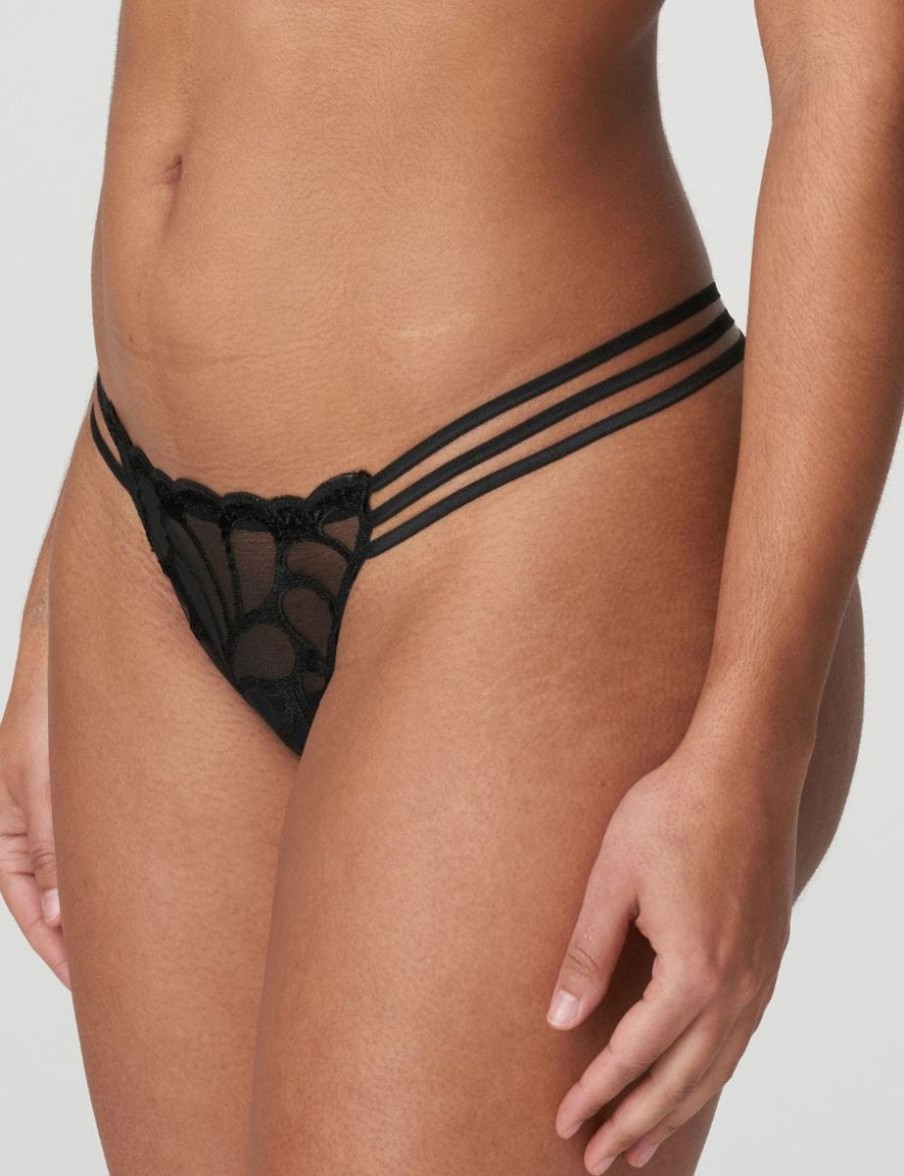 Prima Donna Prima Donna Twist Aprodisia Thong Black Online