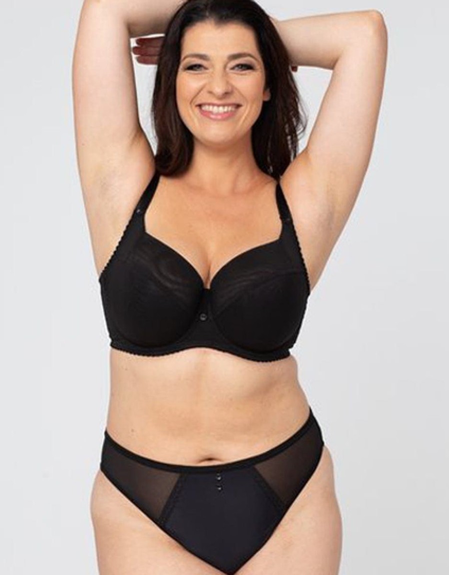 Ewa Michalak Ewa Michalak Czarny Mat Sf Bra Black Wholesale