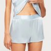 Ginia Ginia Silk Billie-Jean Short Clear Blue Online