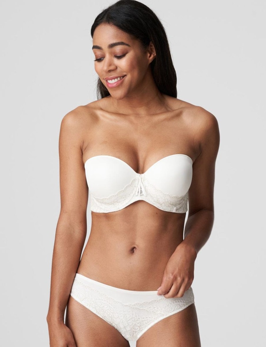 Prima Donna Twist Prima Donna Twist I Do Padded Strapless Bra Natural New