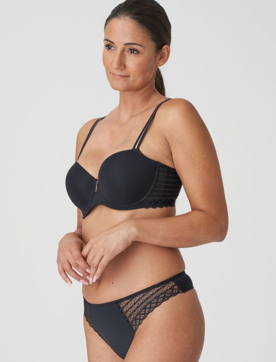 Prima Donna Twist Prima Donna Twist East End Padded Balcony Bra Charcoal Online