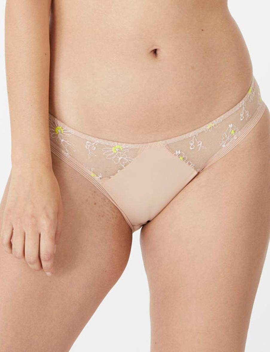 Maison Lejaby Maison Lejaby Sunflowers Brief Smoky Pink Best