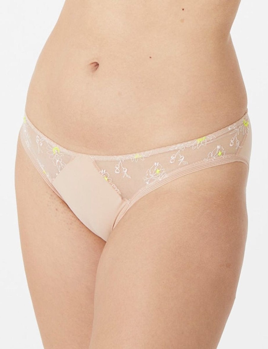 Maison Lejaby Maison Lejaby Sunflowers Brief Smoky Pink Best