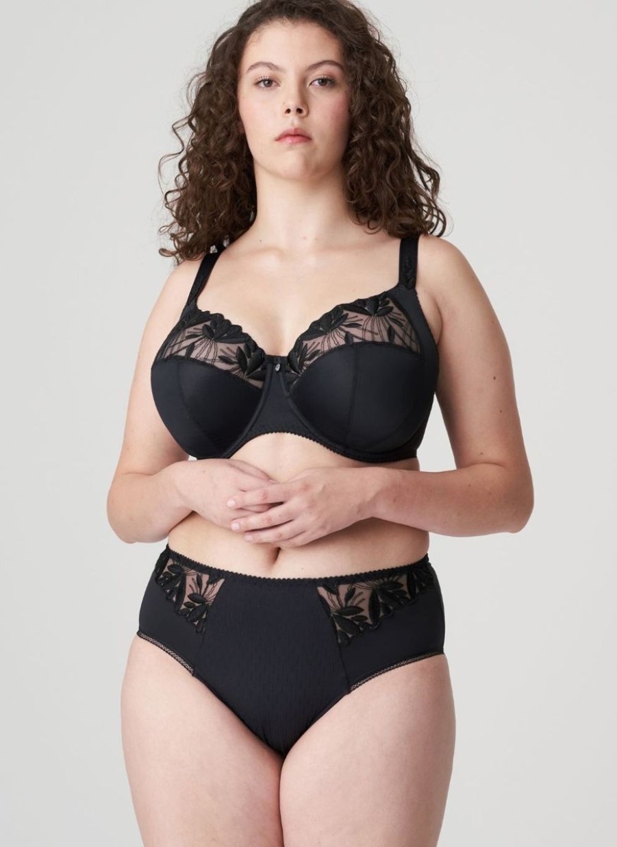 Prima Donna Prima Donna Orlando Plain Full Cup Bra Charcoal New