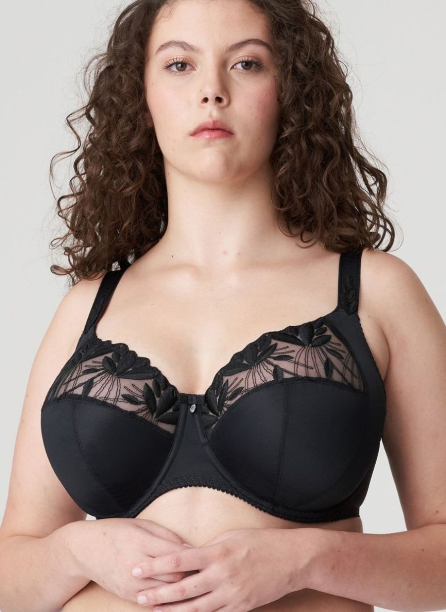 Prima Donna Prima Donna Orlando Plain Full Cup Bra Charcoal New