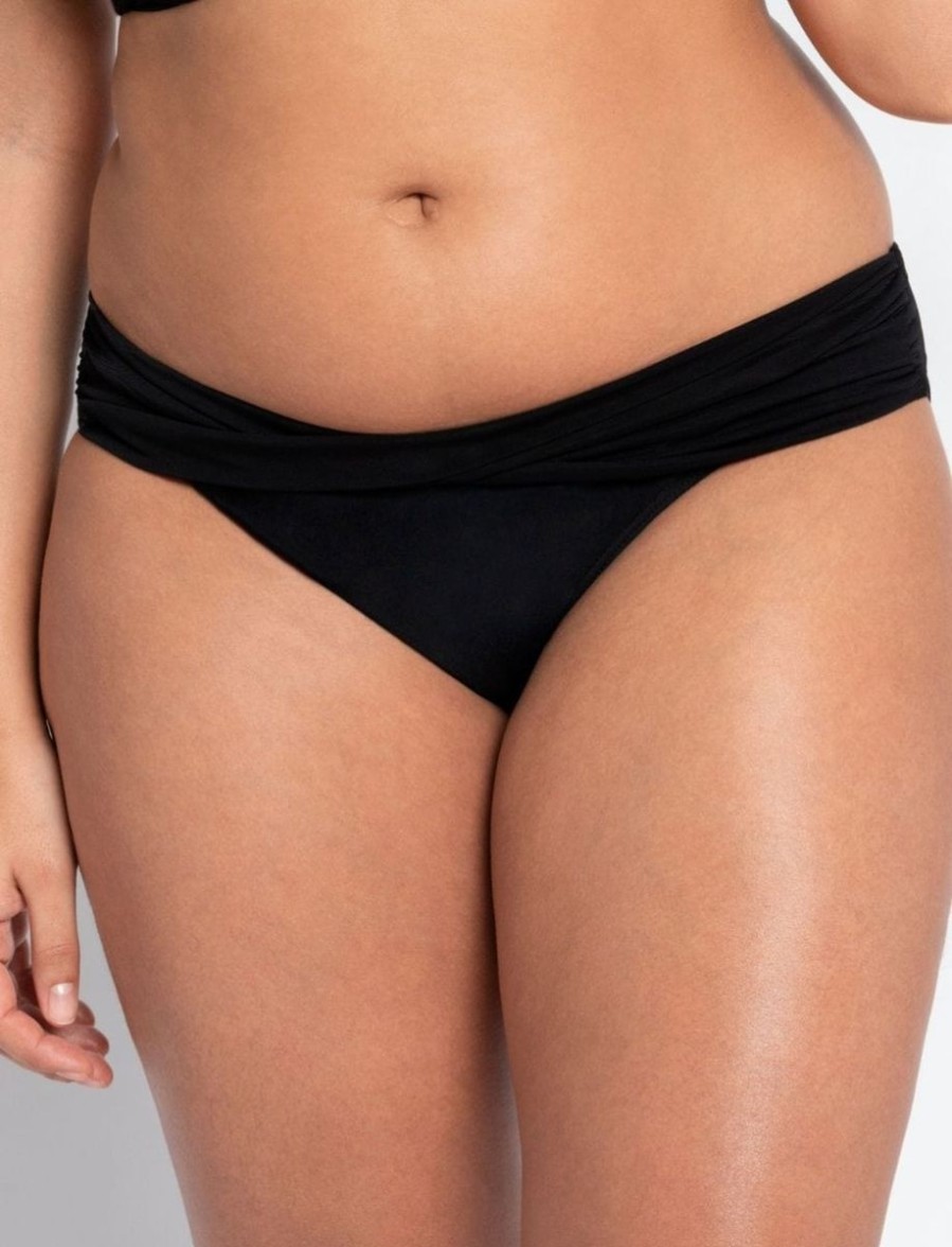 Curvy Kate Curvy Kate Wrapsody Bikini Brief Black Hot