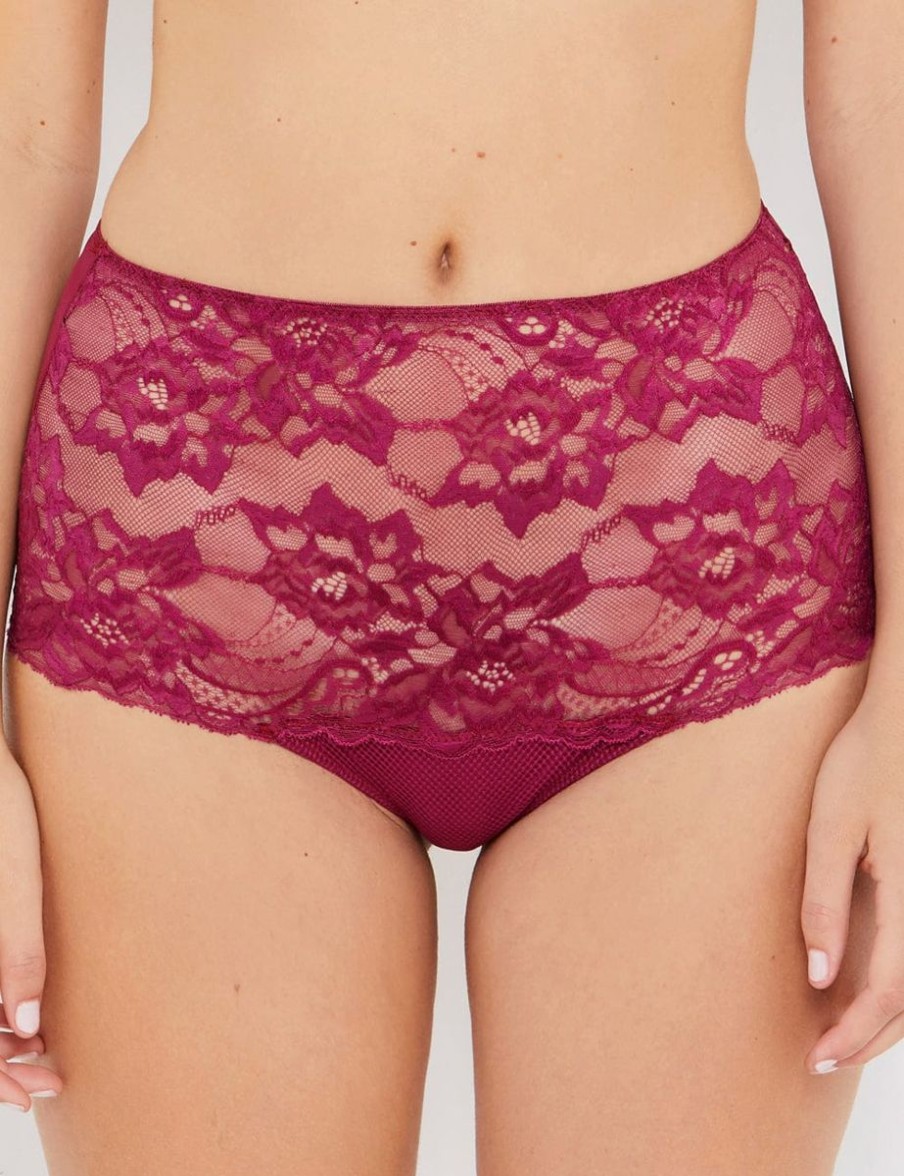 Katherine Hamilton Katherine Hamilton Simone High Waisted Knicker Boysenberry Online