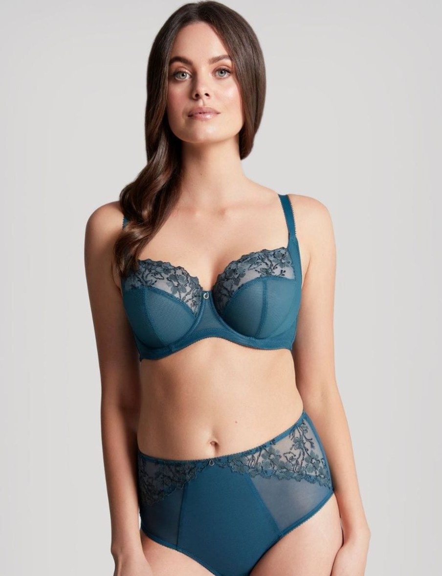 Panache Panache Emilia Full Cup Bra Midnight Teal New