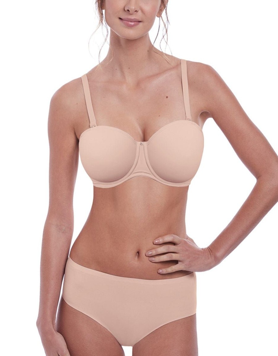 Fantasie Fantasie Aura Moulded Strapless Bra Natural Beige Best