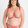 Samanta Samanta Boonie Full Cup Bra Magenta Hot