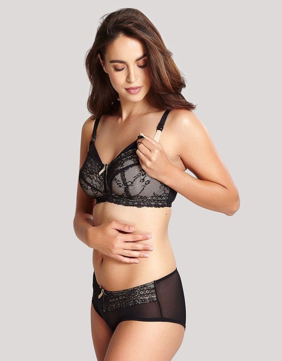 Panache Panache Sophie Nursing Bra Black Clearance