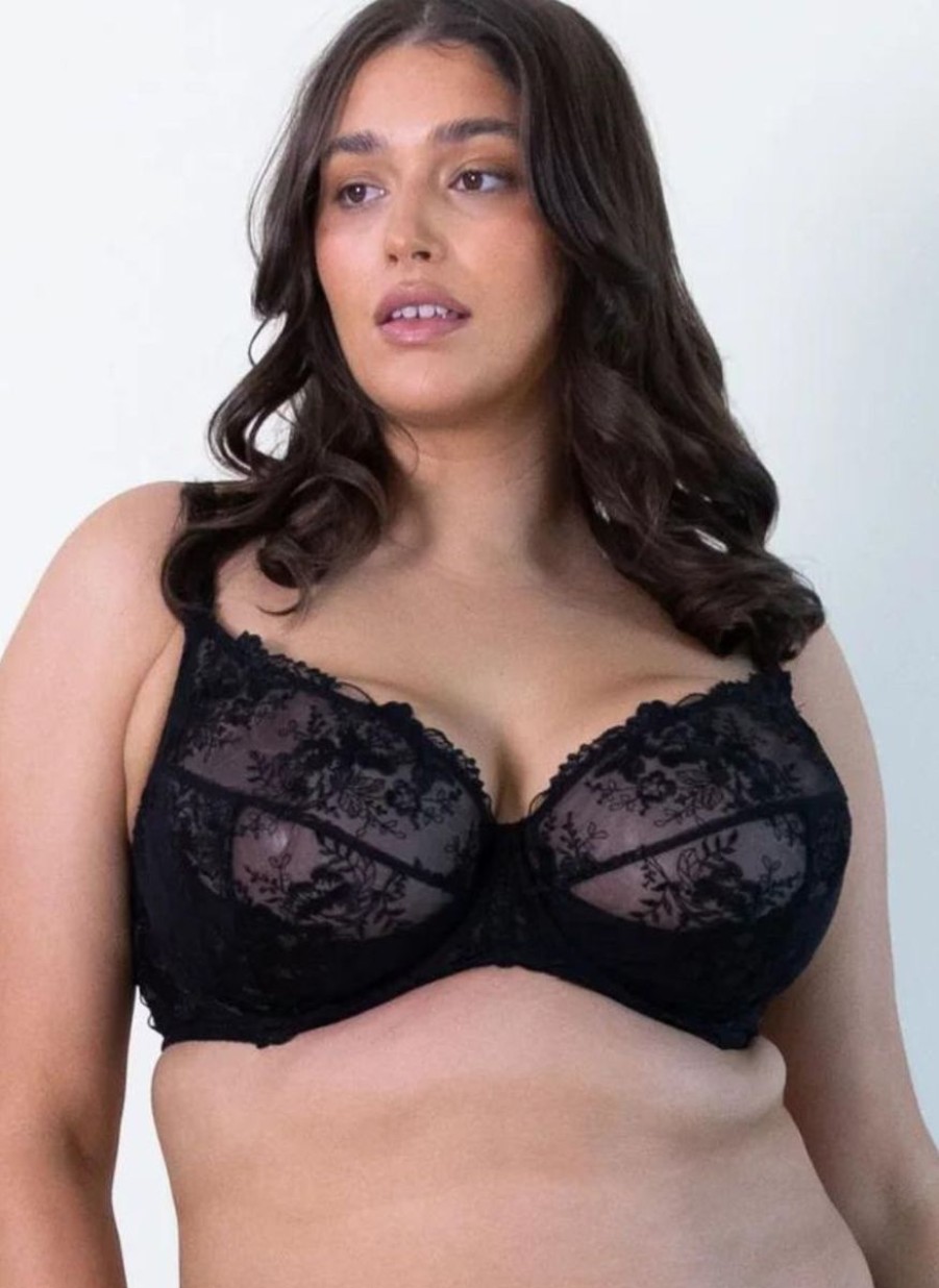 Marvell Lane Marvell Lane Evie 3.0 Plunge Bra Black Wholesale