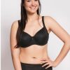 Ulla Ulla Alice Lace T-Shirt Bra Black New