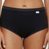 Chantelle Chantelle Cotton Comfort High Waist Brief Black Wholesale