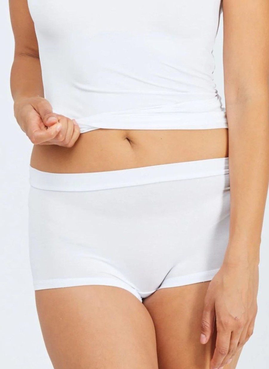 Tani Tani Boyleg Short White New