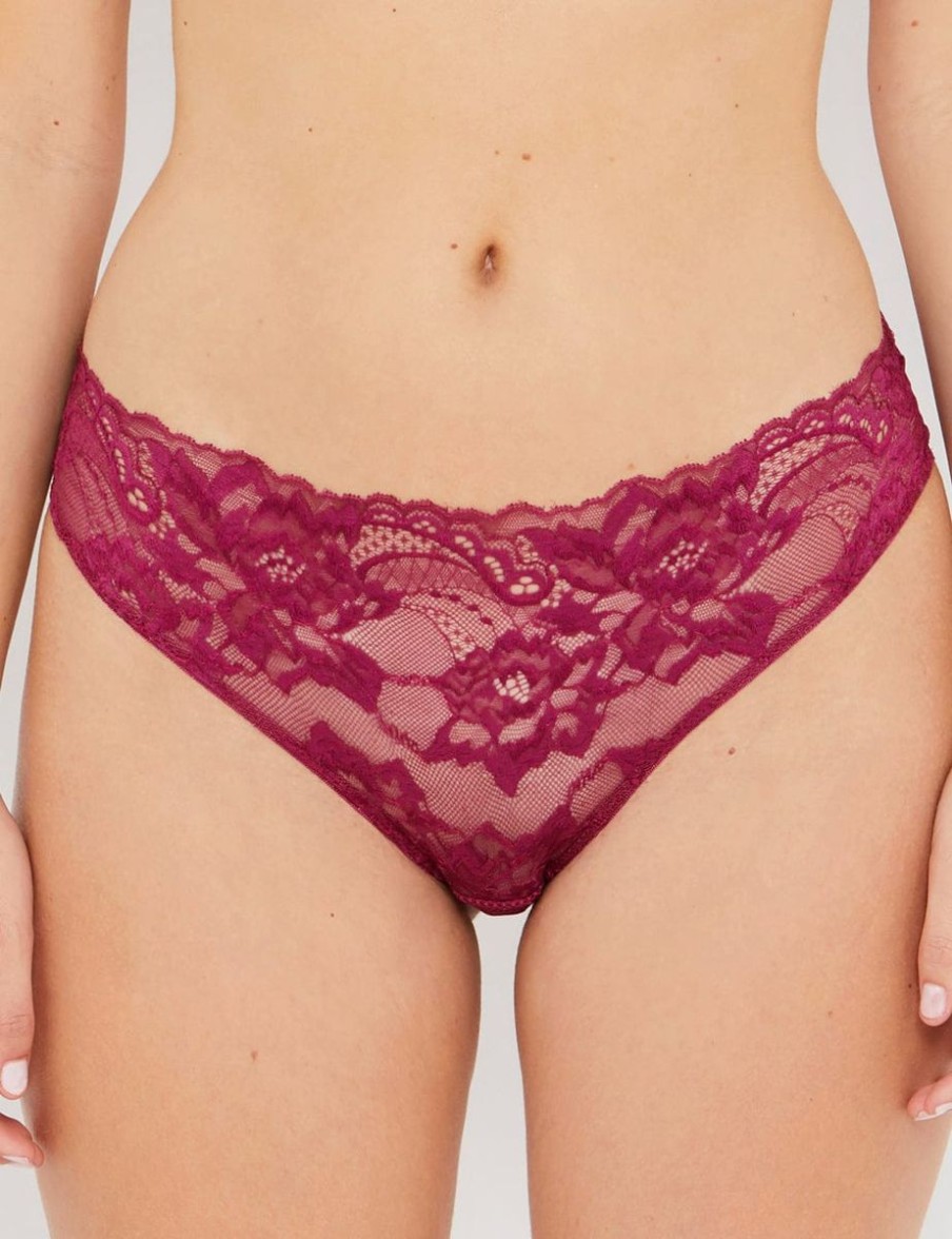 Katherine Hamilton Katherine Hamilton Simone Knicker Boysenberry Clearance