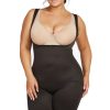 Naomi & Nicole Naomi & Nicole Unbelievable Comfort Plus Size Torsette Full Body Shaper Black Hot