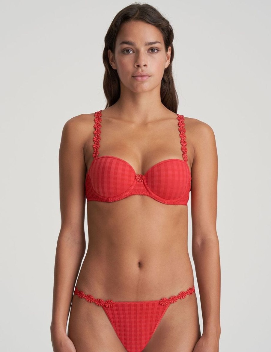 Marie Jo Marie Jo Avero Padded Balcony Bra Scarlet Clearance