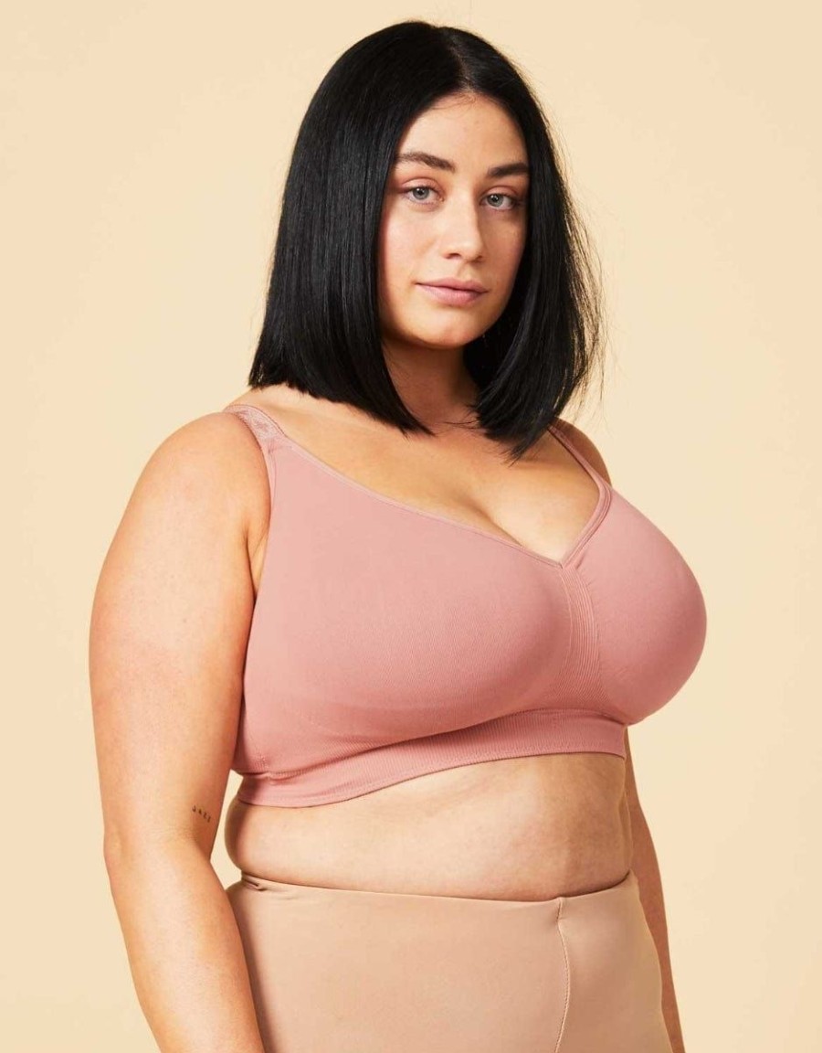 Sugar Candy Sugar Candy Basic Bralette Rosewood Clearance