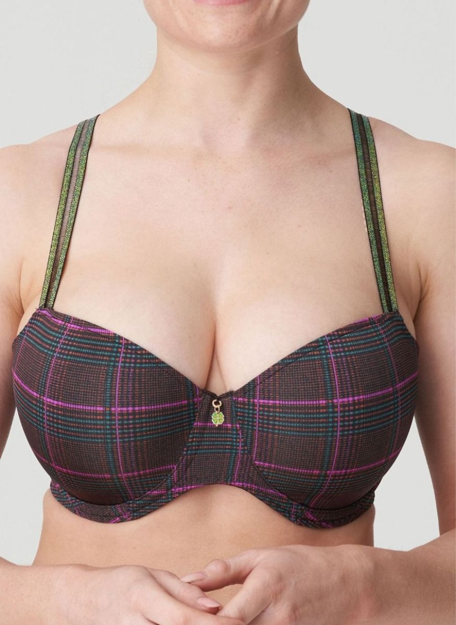 Prima Donna Twist Prima Donna Twist Princes Bay Padded Balcony Bra Italian Check Wholesale