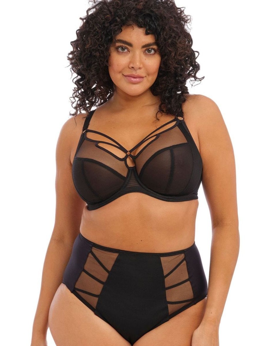 Elomi Elomi Sachi Plunge Bra Black Hot