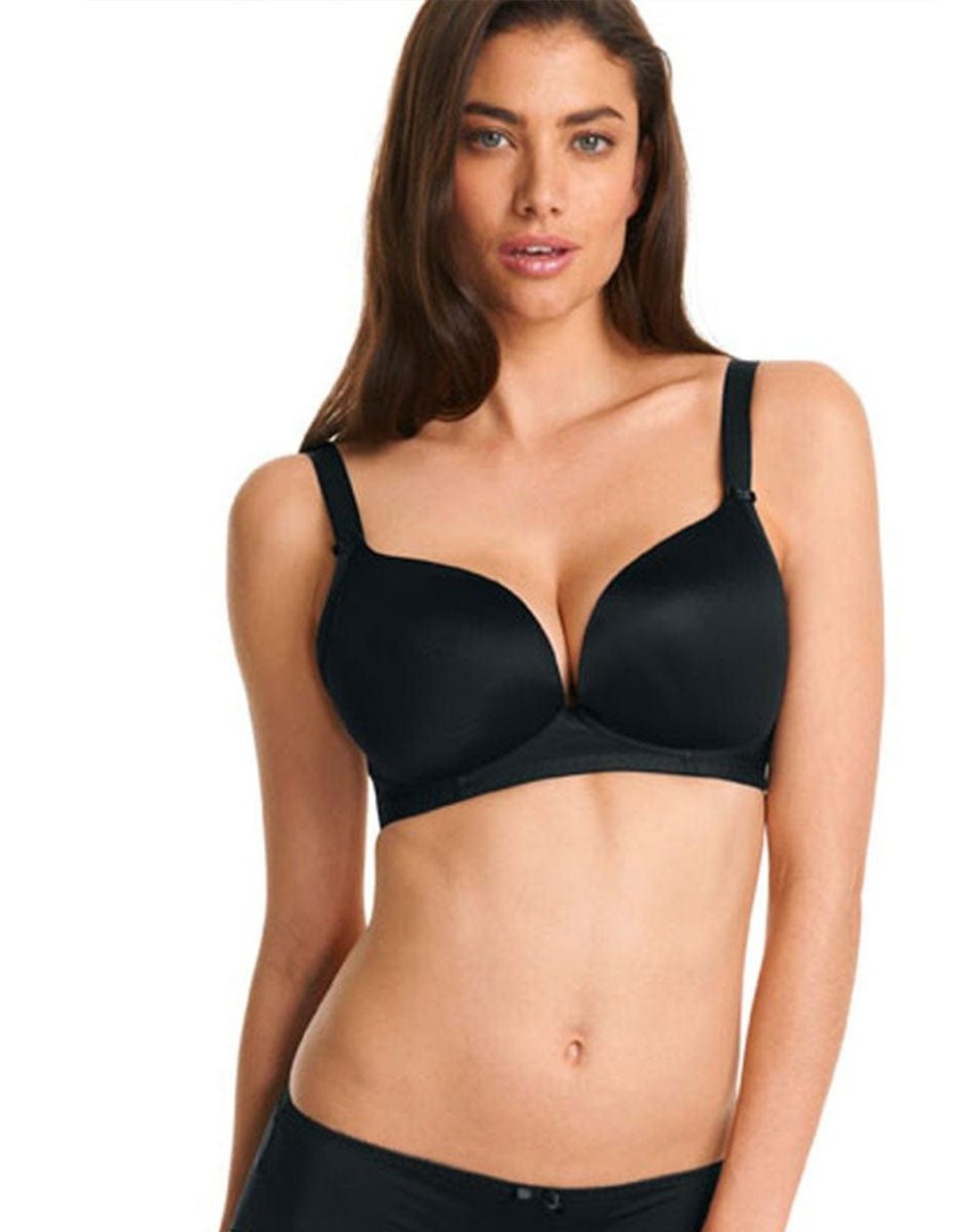 Freya Freya Deco Wirefree Bra Black Clearance