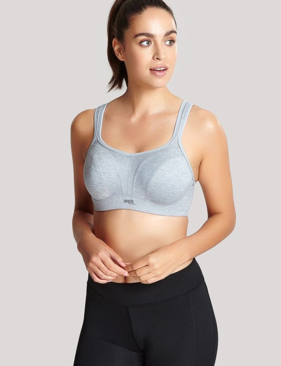 Panache Panache Sports Bra Grey Marl Wholesale