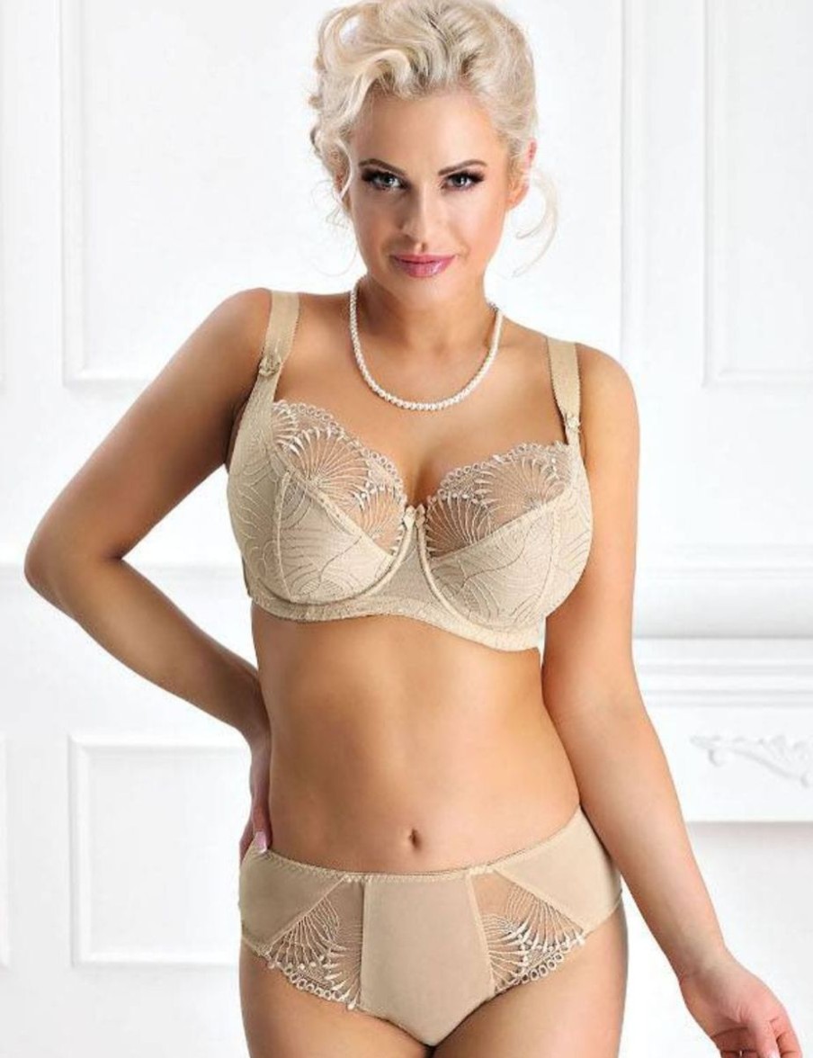 Nessa Nessa Selena Soft Uw Bra Beige Clearance