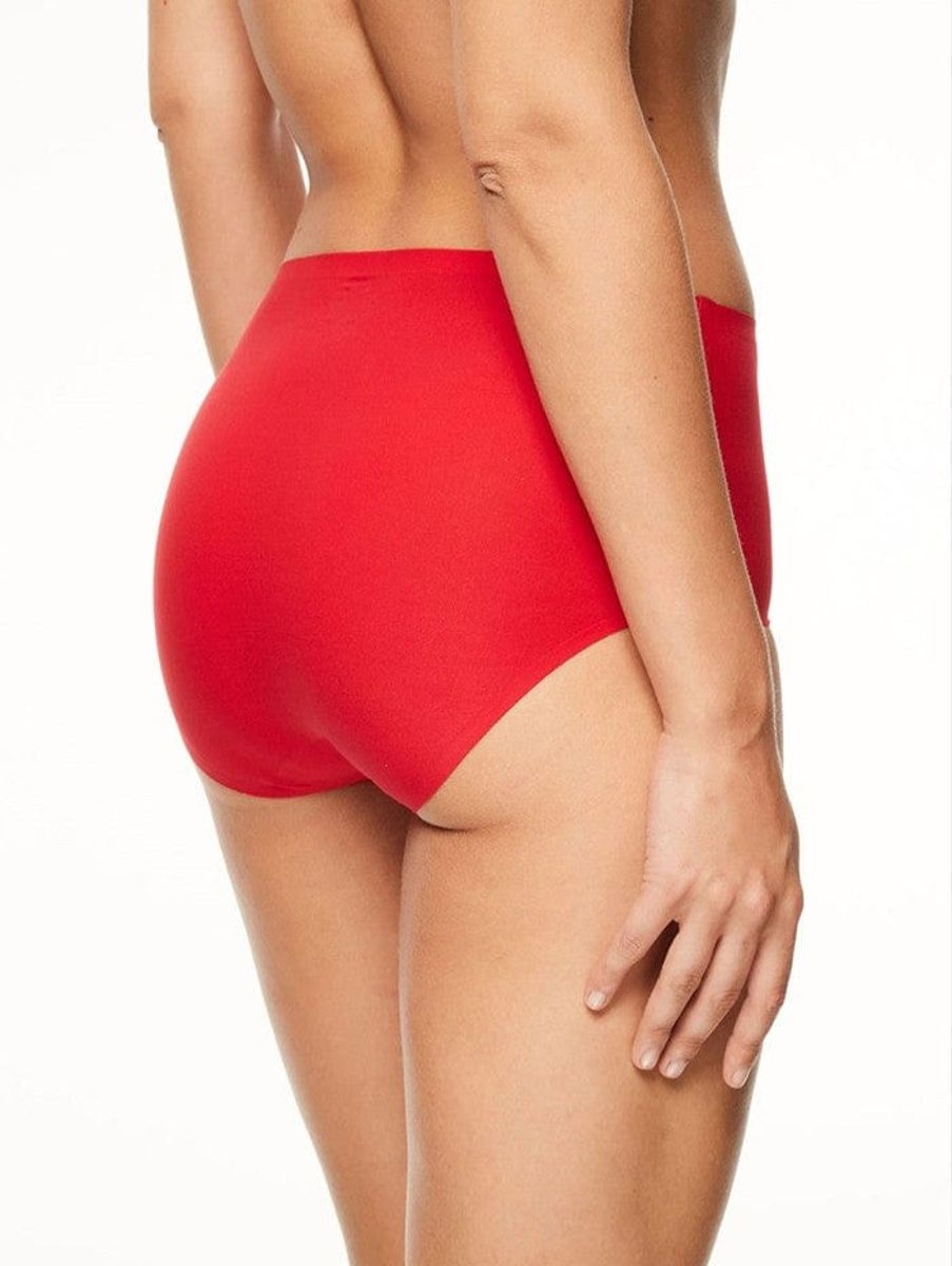 Chantelle Chantelle Soft Stretch One Size High Waist Brief Poppy Red Best