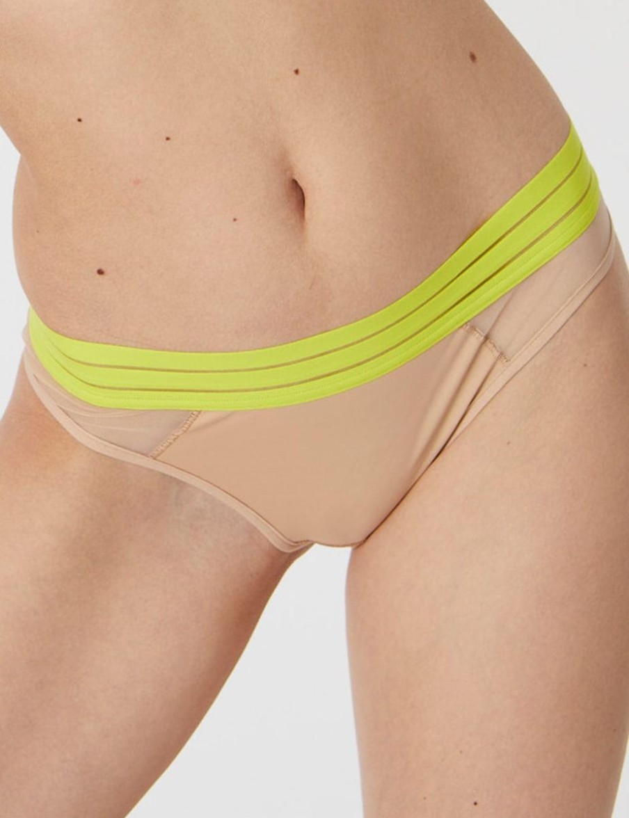 Maison Lejaby Maison Lejaby Nufit Fluo Tanga Brief Sunny Skin Best