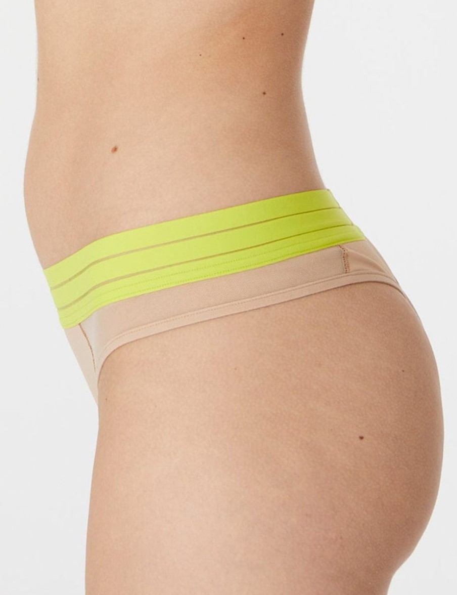 Maison Lejaby Maison Lejaby Nufit Fluo Tanga Brief Sunny Skin Best